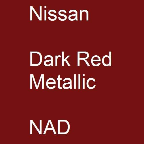 Nissan, Dark Red Metallic, NAD.